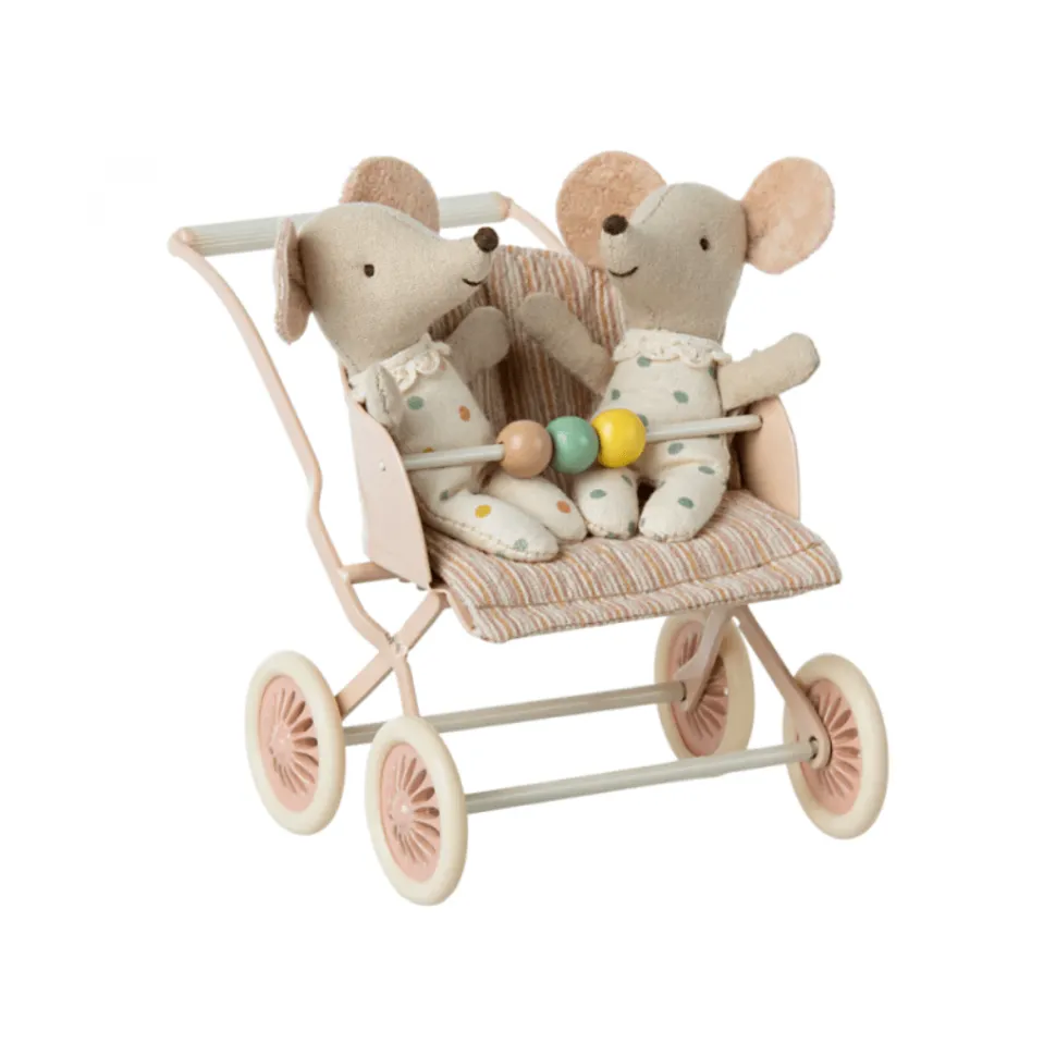 Maileg Stroller Baby Rose