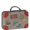 Maileg Suitcase Metal Grey Travel