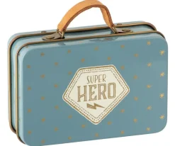 Maileg Superhero Mouse in Suitcase