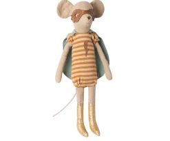 Maileg Superhero Mouse Medium Girl