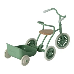 Maileg Tricycle Trailer Mouse Green