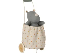 Maileg Trolley Multi Dots Blue