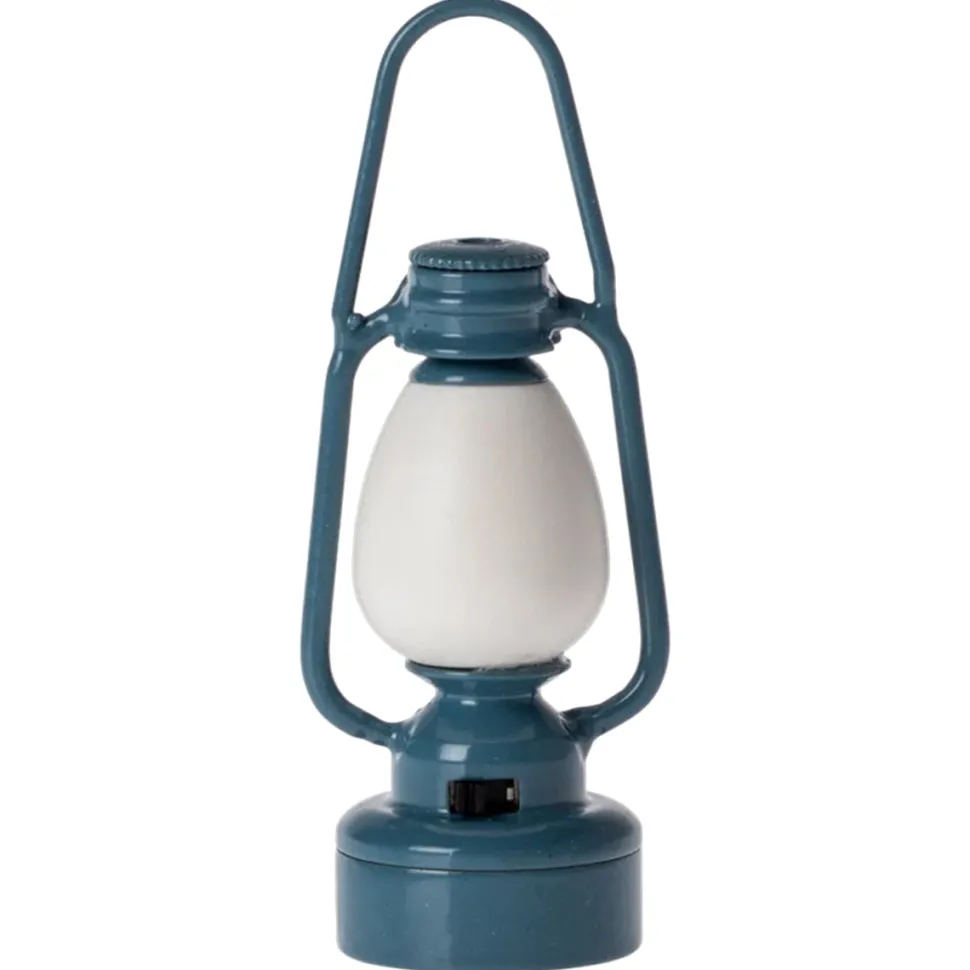 Maileg Vintage Lantern Mouse Blue