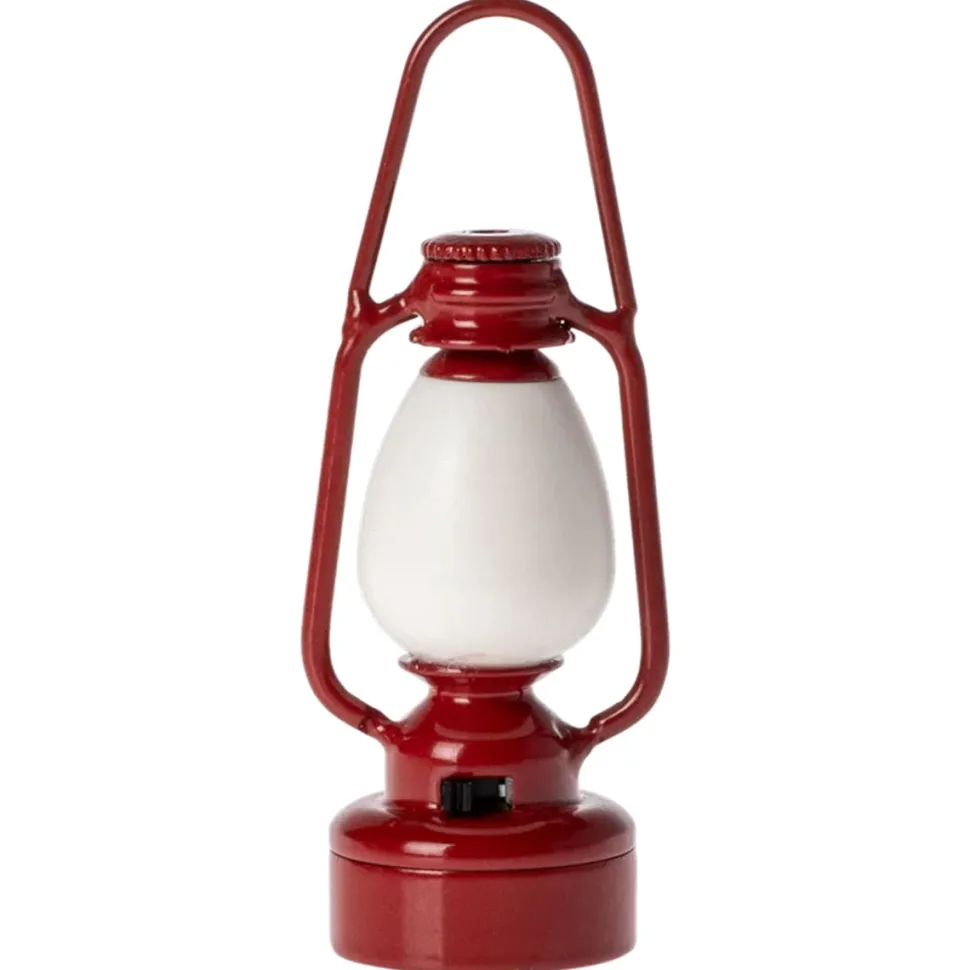 Maileg Vintage Lantern Mouse Red
