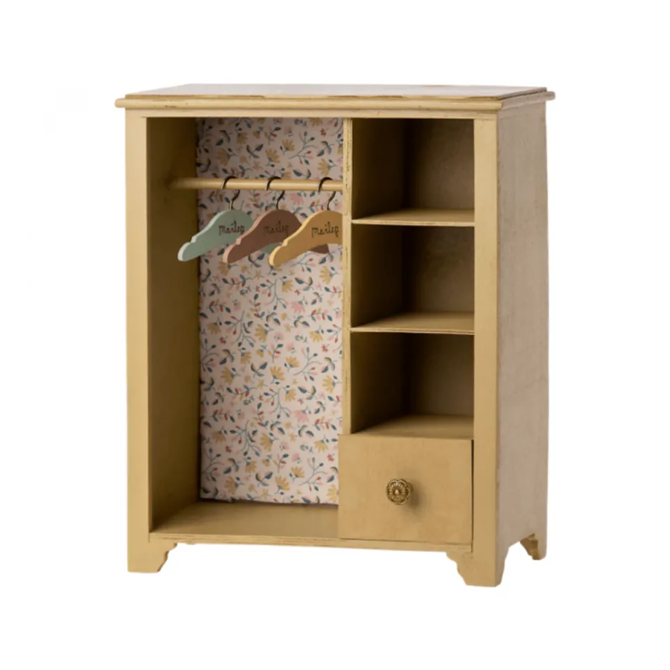 Maileg Wardrobe Large yellow