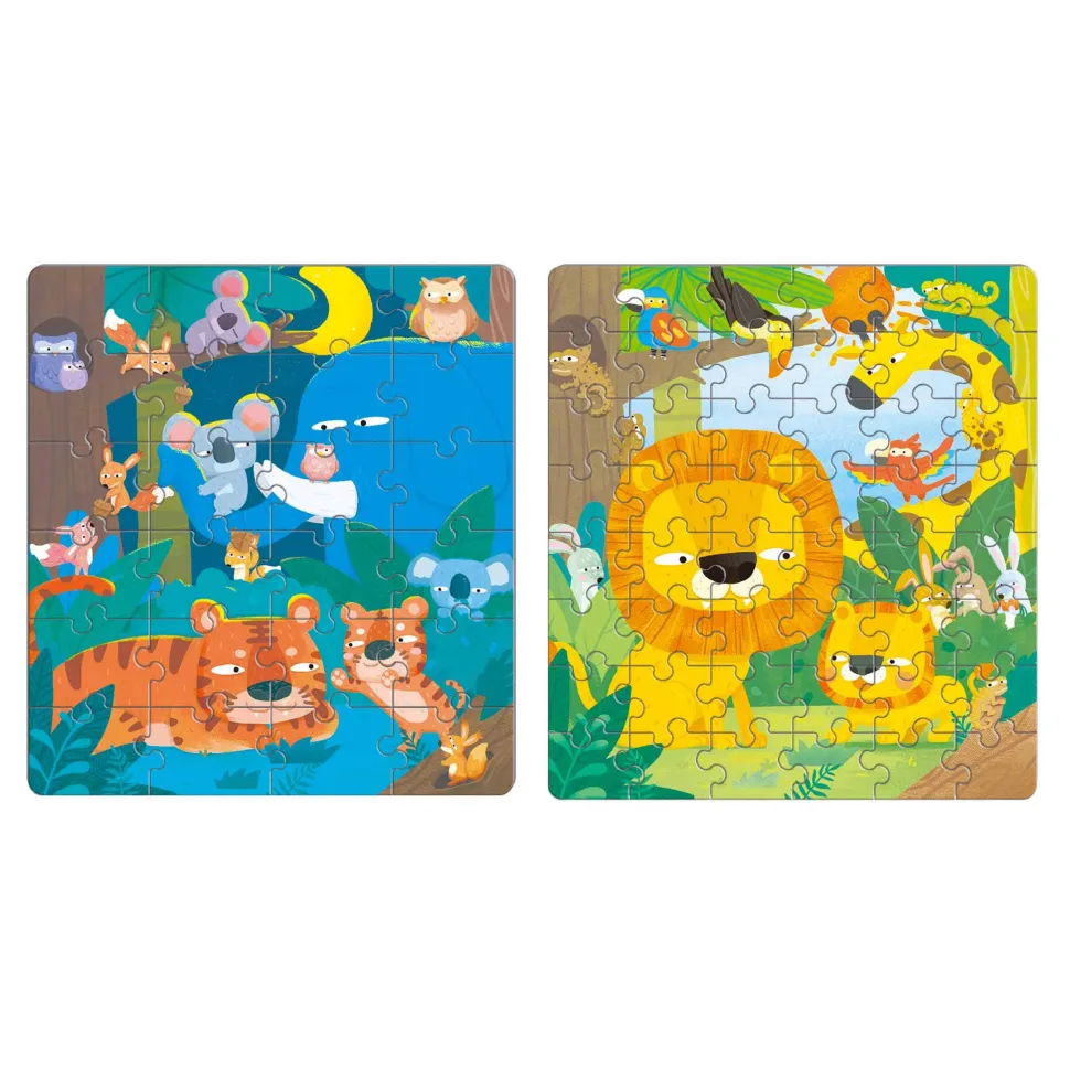 mierEdu 2 in 1 Magnetic Puzzle - Forest