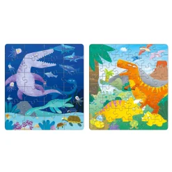 mierEdu 2 in 1 Magnetic Puzzle - Dinosaur