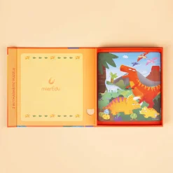 mierEdu 2 in 1 Magnetic Puzzle - Dinosaur