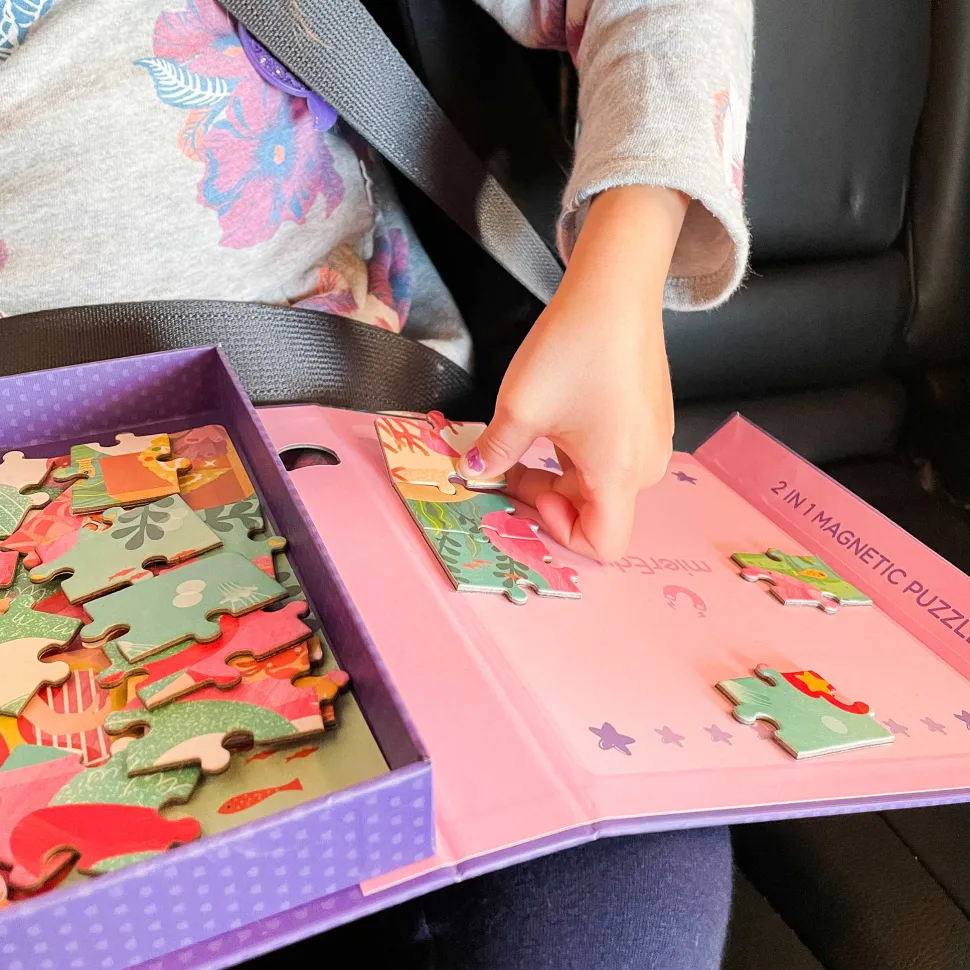 mierEdu 2 in 1 Magnetic Puzzle - Fairy Tale