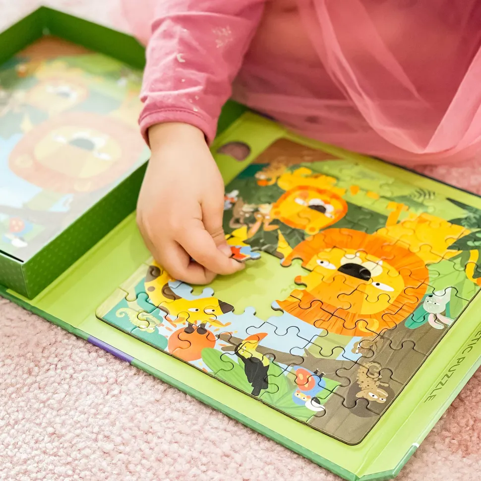 mierEdu 2 in 1 Magnetic Puzzle - Forest