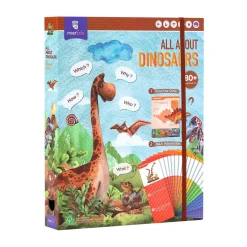 mierEdu All About - Dinosaurs Encyclopedia Magnetic Puzzle