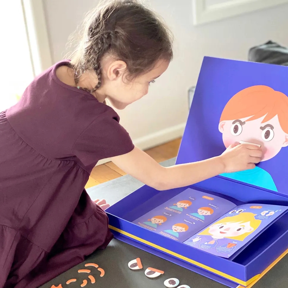 mierEdu All About - My Body + Emotion Encyclopedia Magnetic Puzzle