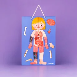 mierEdu All About - My Body + Emotion Encyclopedia Magnetic Puzzle
