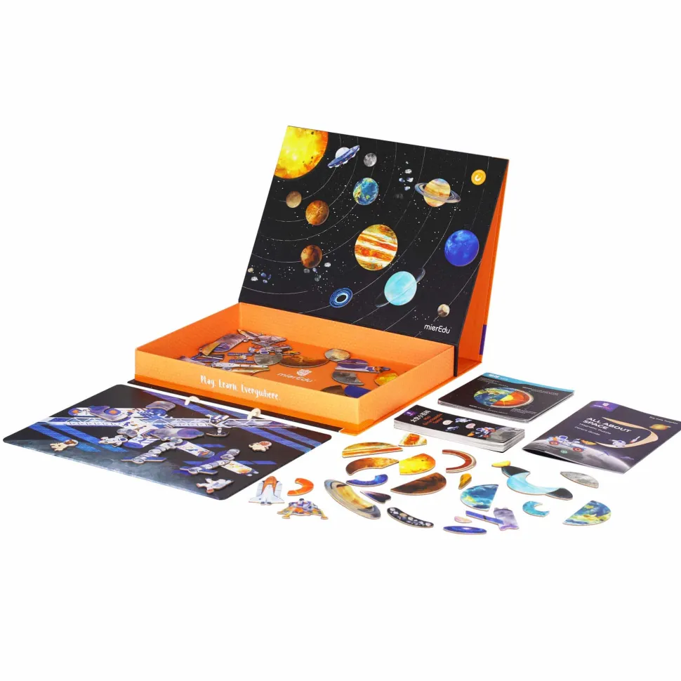 mierEdu All About - Space Encyclopedia Magnetic Puzzle