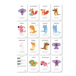 mierEdu Cognitive Flash Cards - Feelings & Emotions