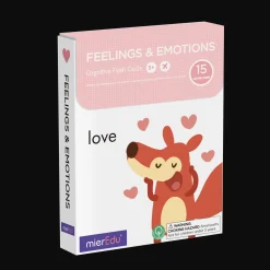 mierEdu Cognitive Flash Cards - Feelings & Emotions
