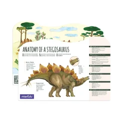 mierEdu 3D Puzzles Stegosaurus