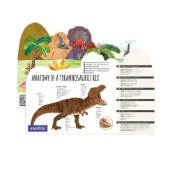 mierEdu 3D Puzzles Tyrannosaurus Rex