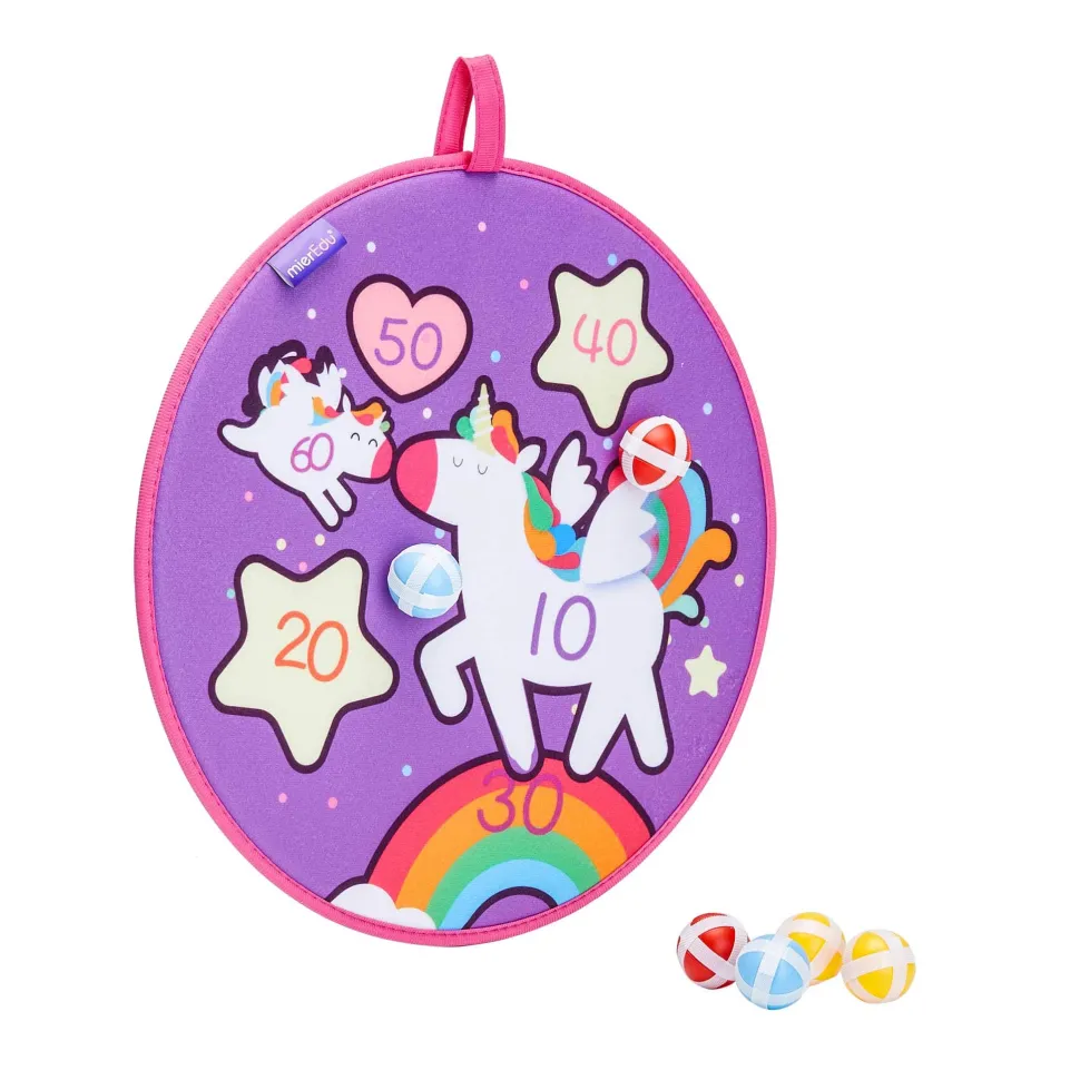 mierEdu Dartboard Game - Magic Unicorn