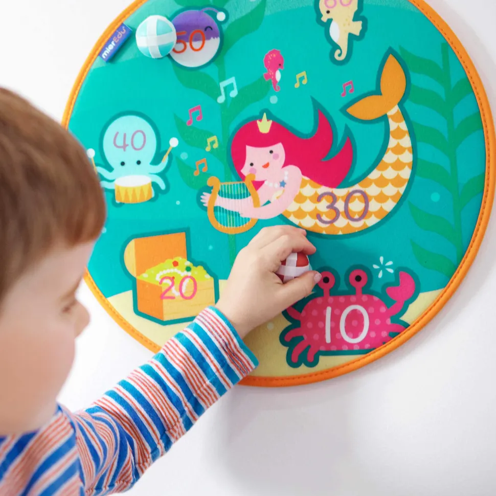 mierEdu Dartboard Game - Mermaid Treasure