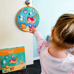 mierEdu Dartboard Game - Mermaid Treasure