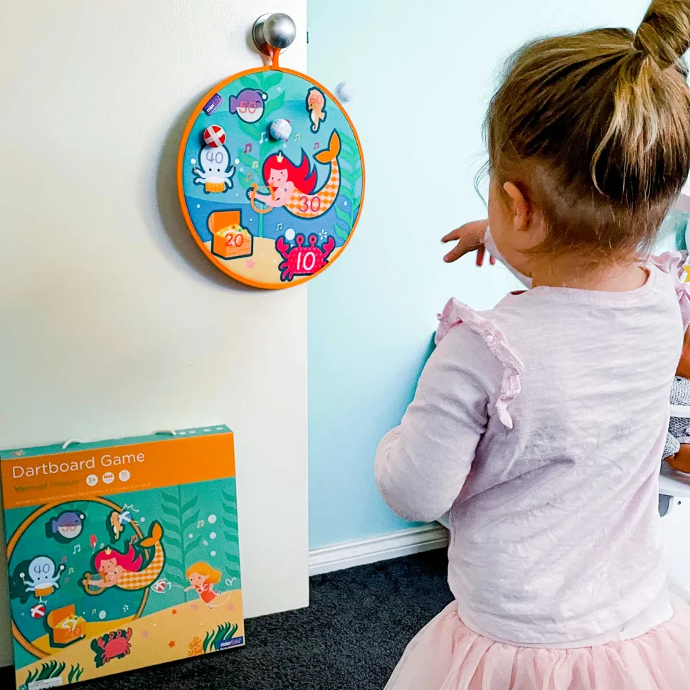 mierEdu Dartboard Game - Mermaid Treasure
