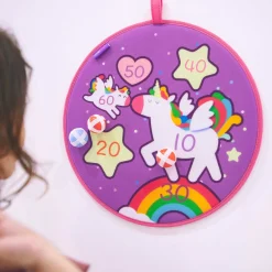 mierEdu Dartboard Game - Magic Unicorn
