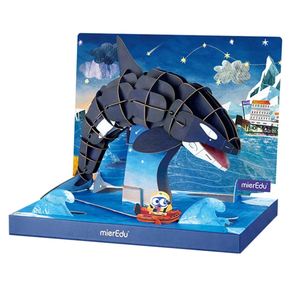 mierEdu ECO 3D Puzzles - Orca