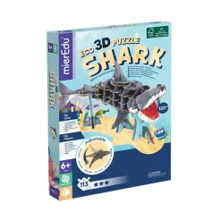 mierEdu ECO 3D Puzzles - Shark