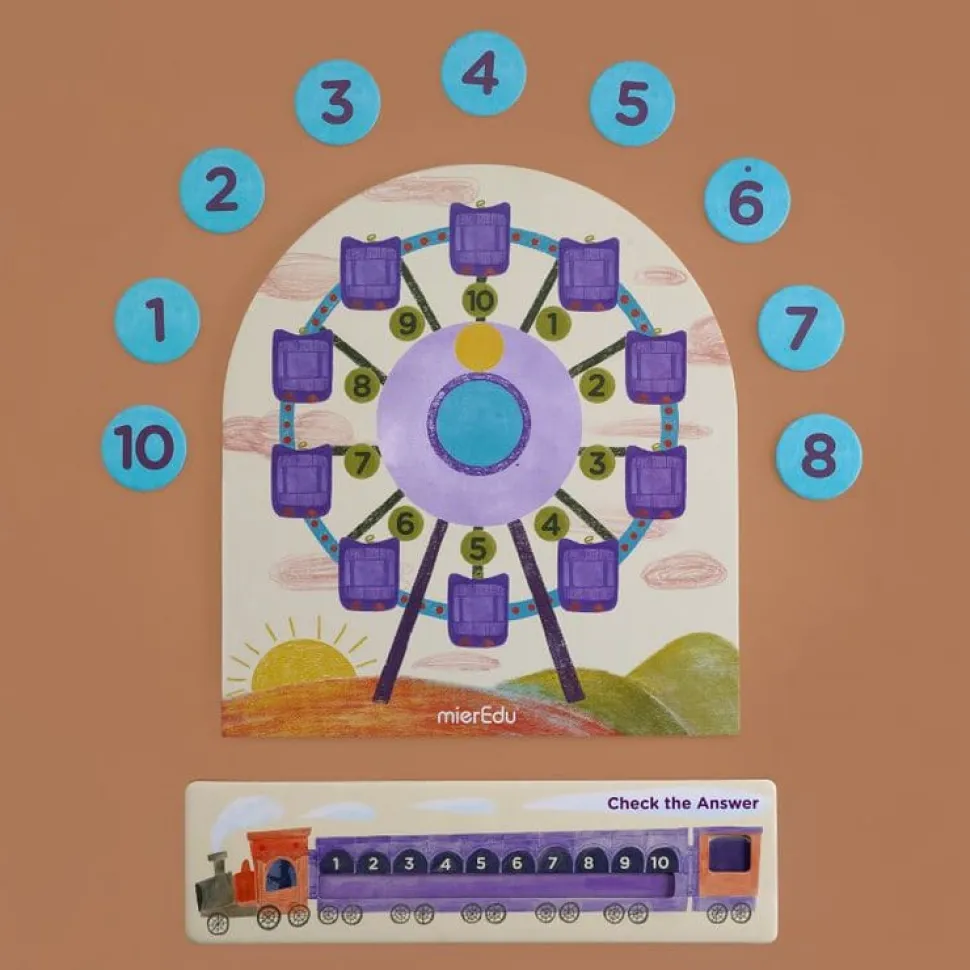 mierEdu Ferris Wheel Arithmetic Board
