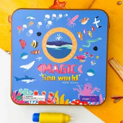 mierEdu Magic Water Doodle Book - Sea World