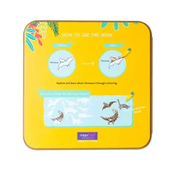 mierEdu Magic Water Doodle Book - Dino World