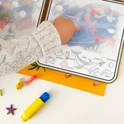 mierEdu Magic Water Doodle Book - Sea World
