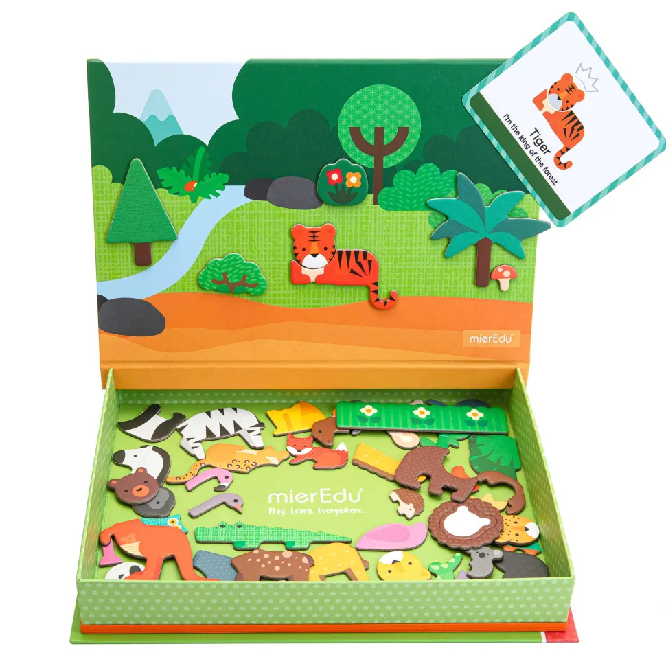 mierEdu Magnetic Art Case - Animal World