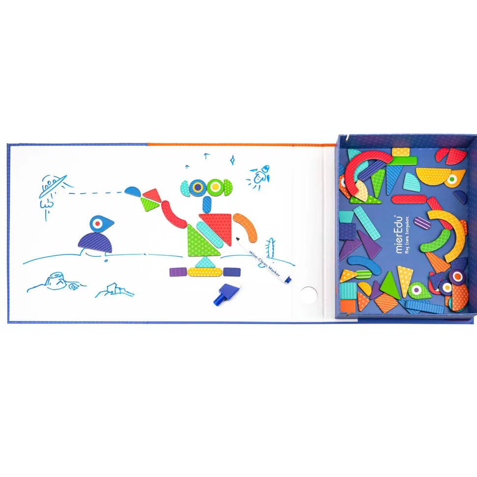 mierEdu Magnetic Art Case - Shapes
