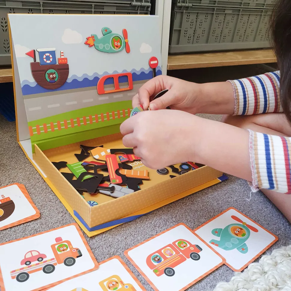 mierEdu Magnetic Art Case - Vehicles