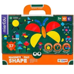 mierEdu Magnetic Pad - Shapes Puzzle