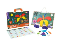mierEdu Magnetic Pad - Shapes Puzzle