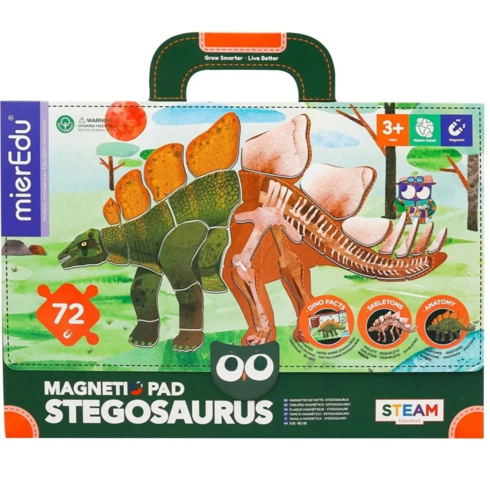 mierEdu Magnetic Pad - Stegosaurus