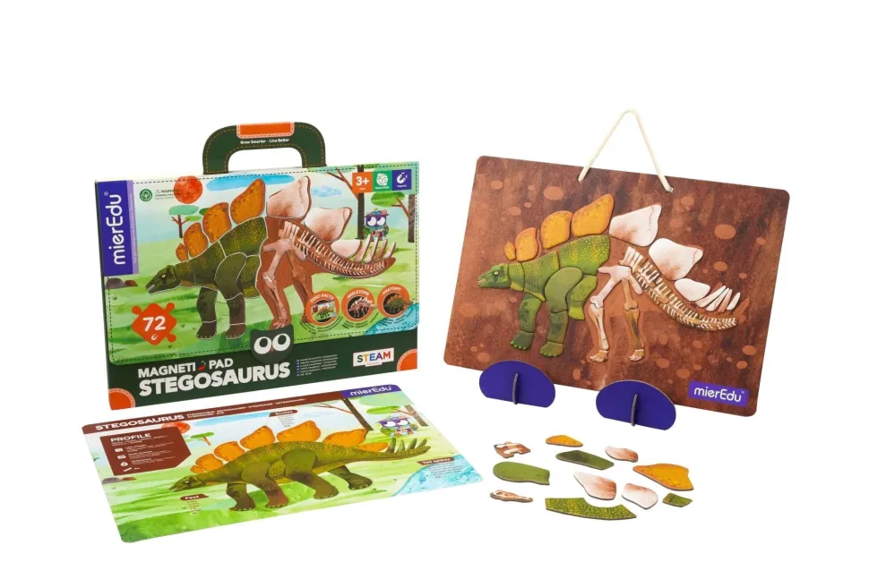 mierEdu Magnetic Pad - Stegosaurus