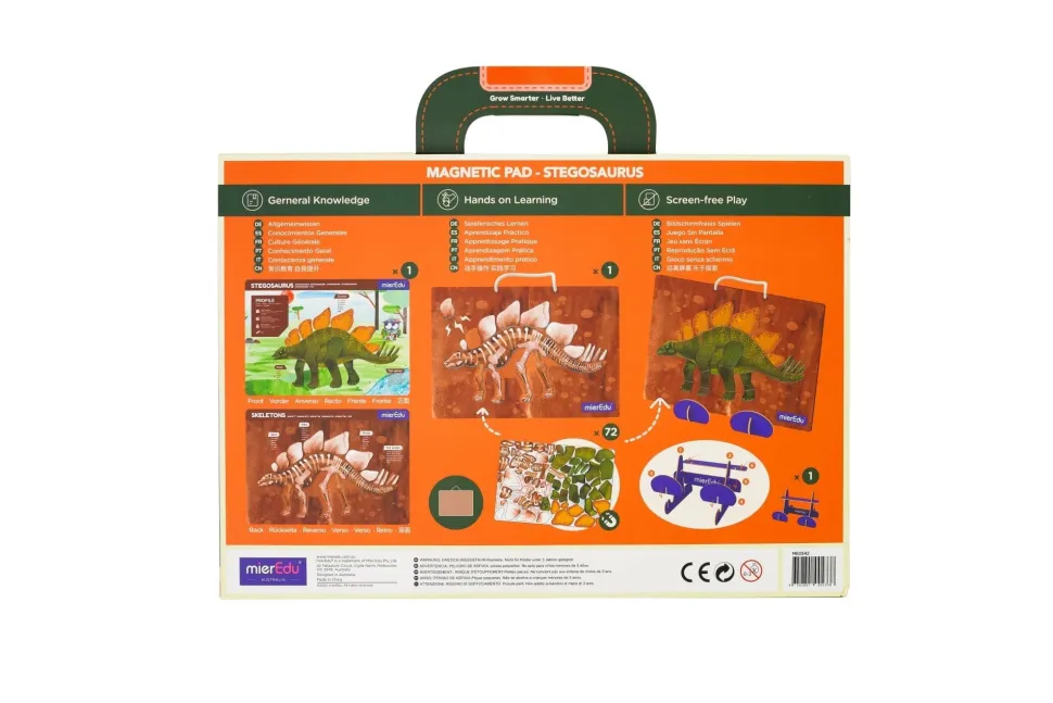 mierEdu Magnetic Pad - Stegosaurus