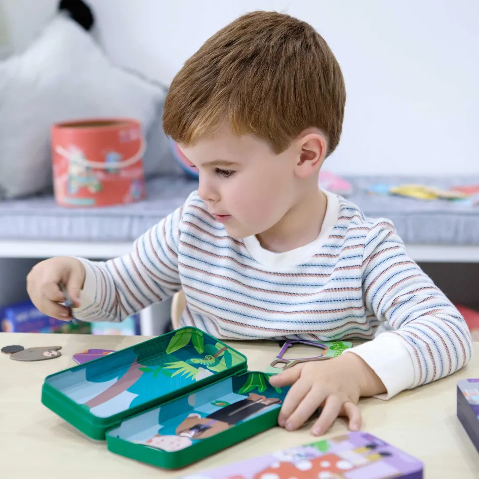 mierEdu Magnetic Puzzle Box - Nature Explorers