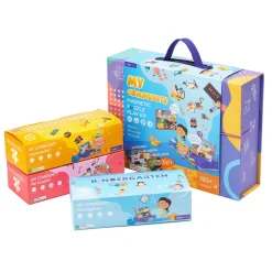 mierEdu Magnetic Puzzle Play Kit - My Community