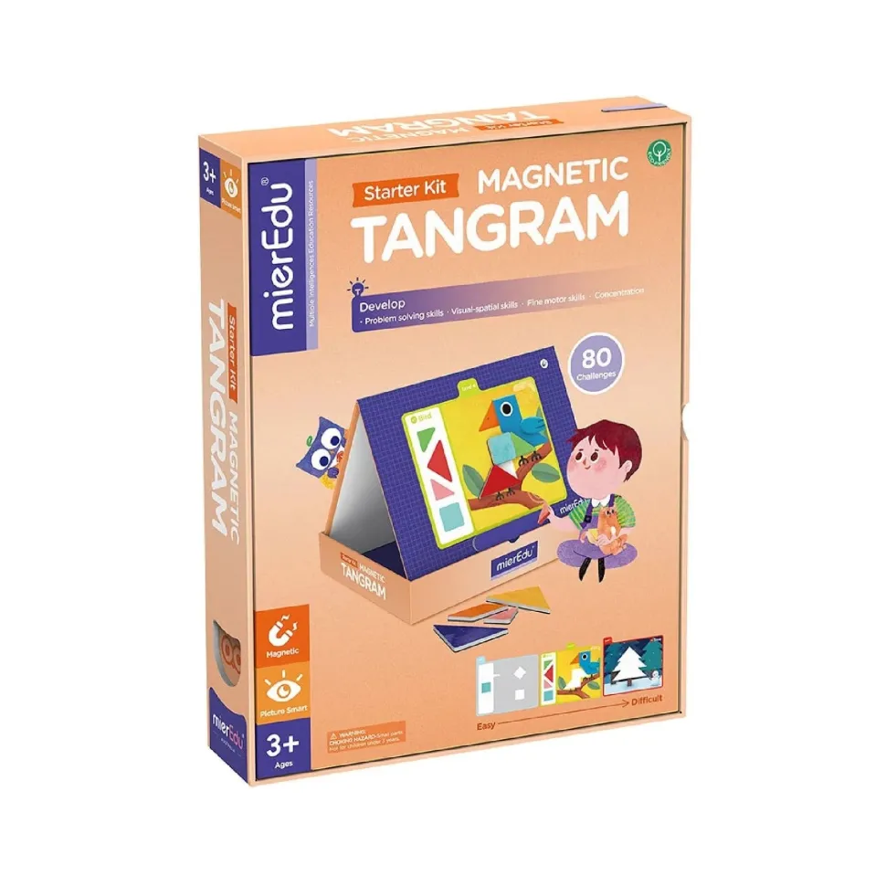 mierEdu Magnetic Tangram - Starter Kit