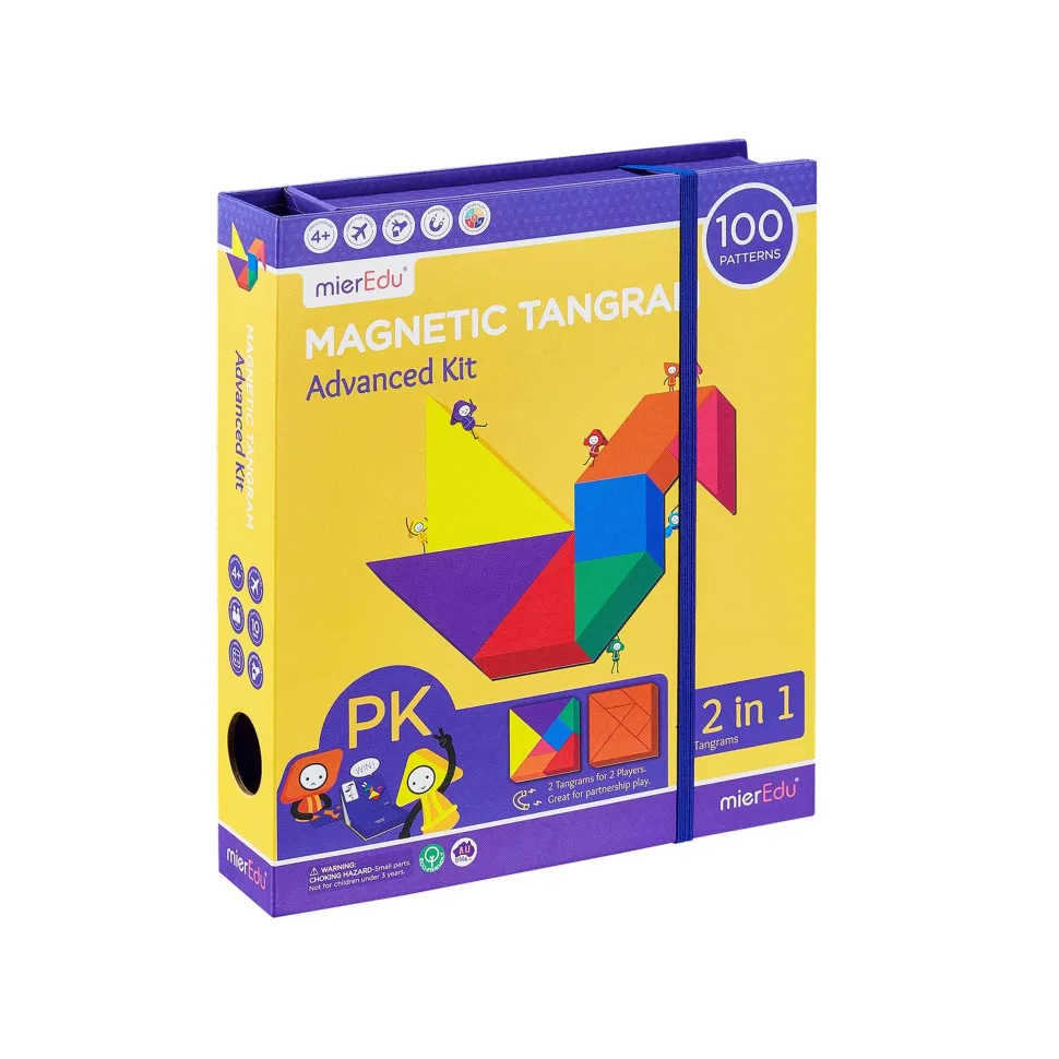 mierEdu Magnetic Tangram - Advanced Kit