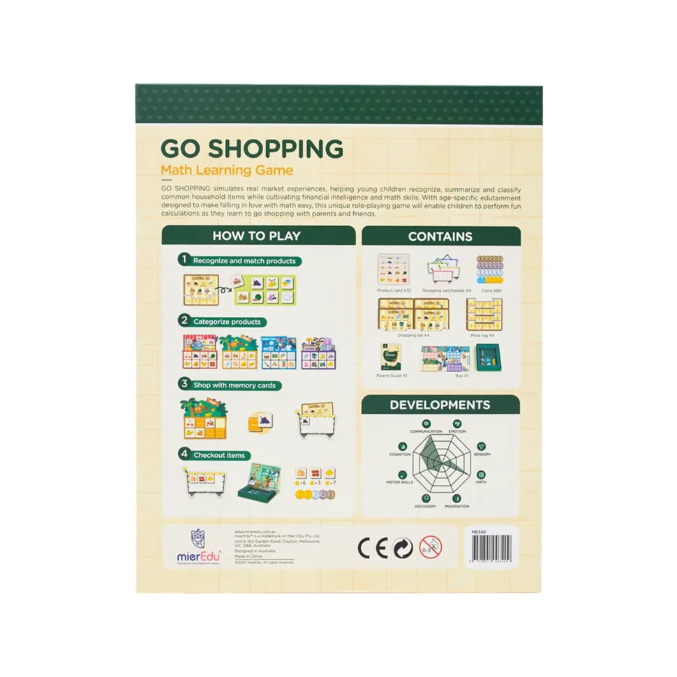 mierEdu Math Learning Game Go Shopping