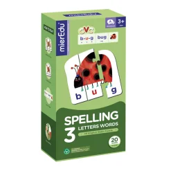 mierEdu MI English Brain Puzzle - 3 Letters Words