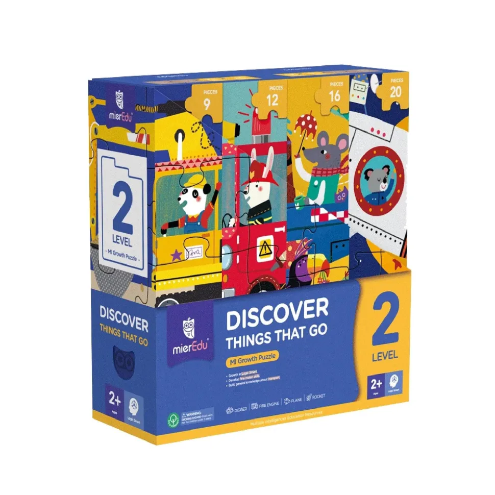 mierEdu MI Growth Puzzle Level 2 - Discover Things that Go