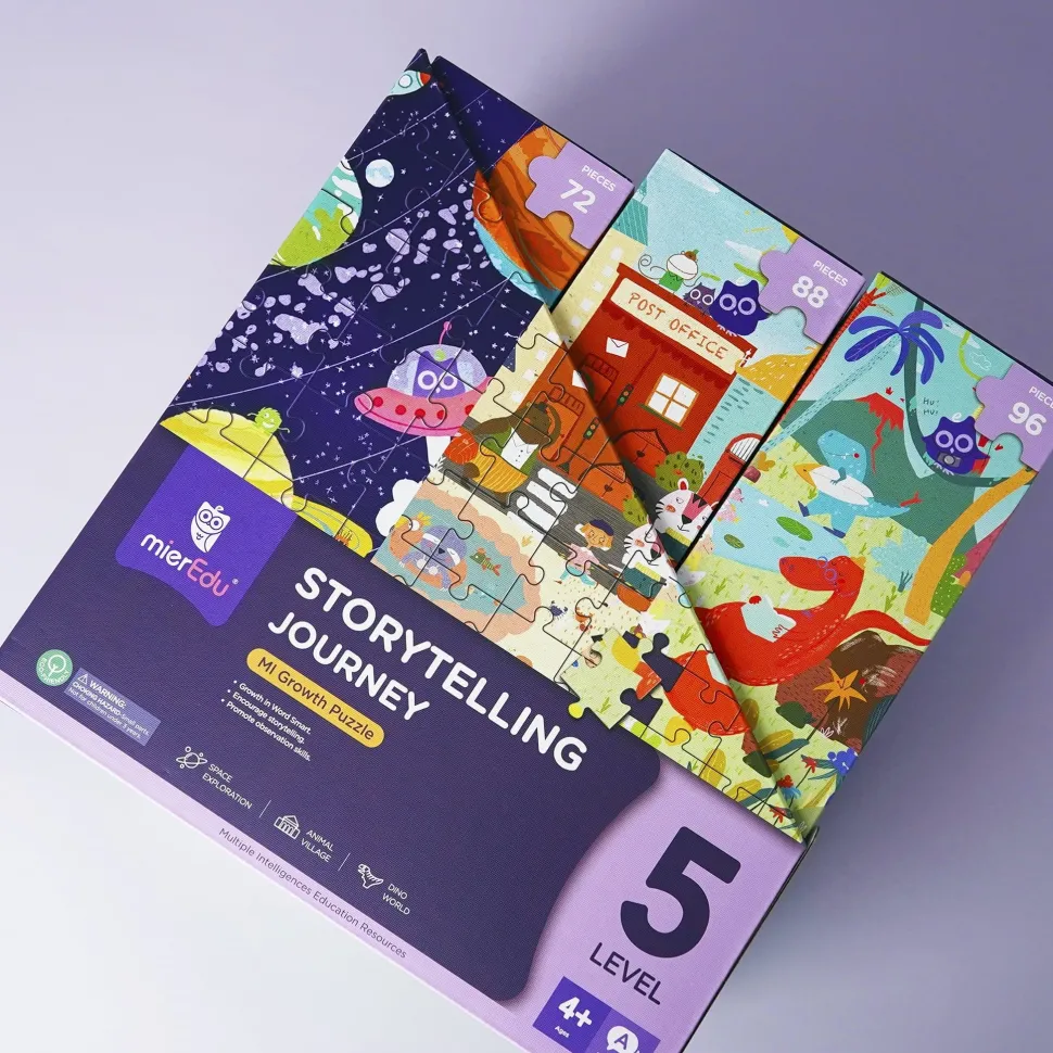 mierEdu MI Growth Puzzle Level 5 - Storytelling Journey