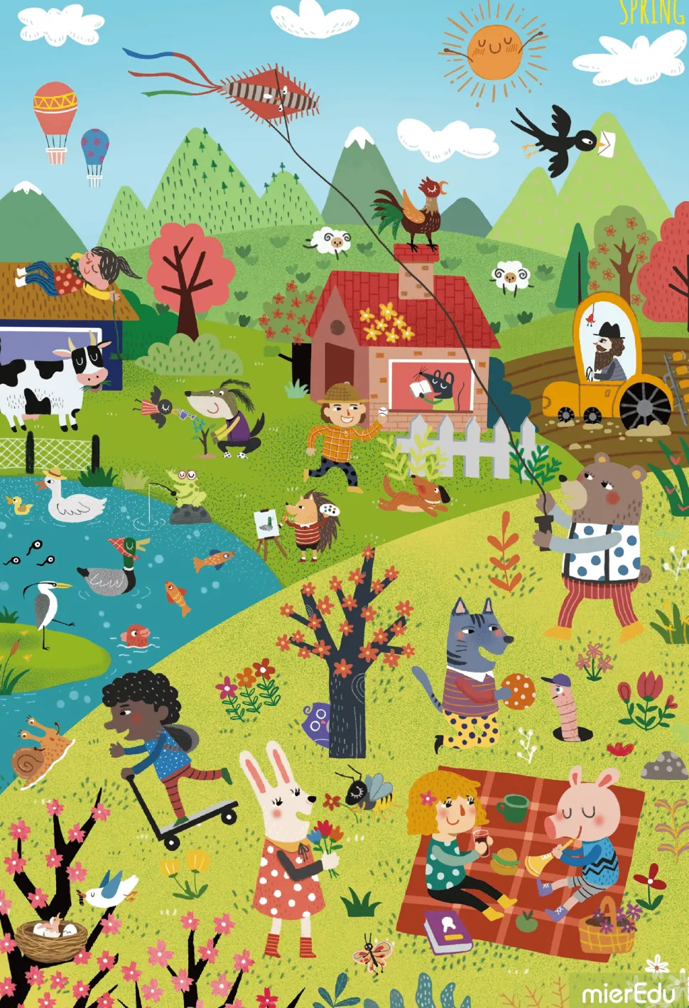 mierEdu MI Growth Puzzle Level 4 - Four Seasons Observation